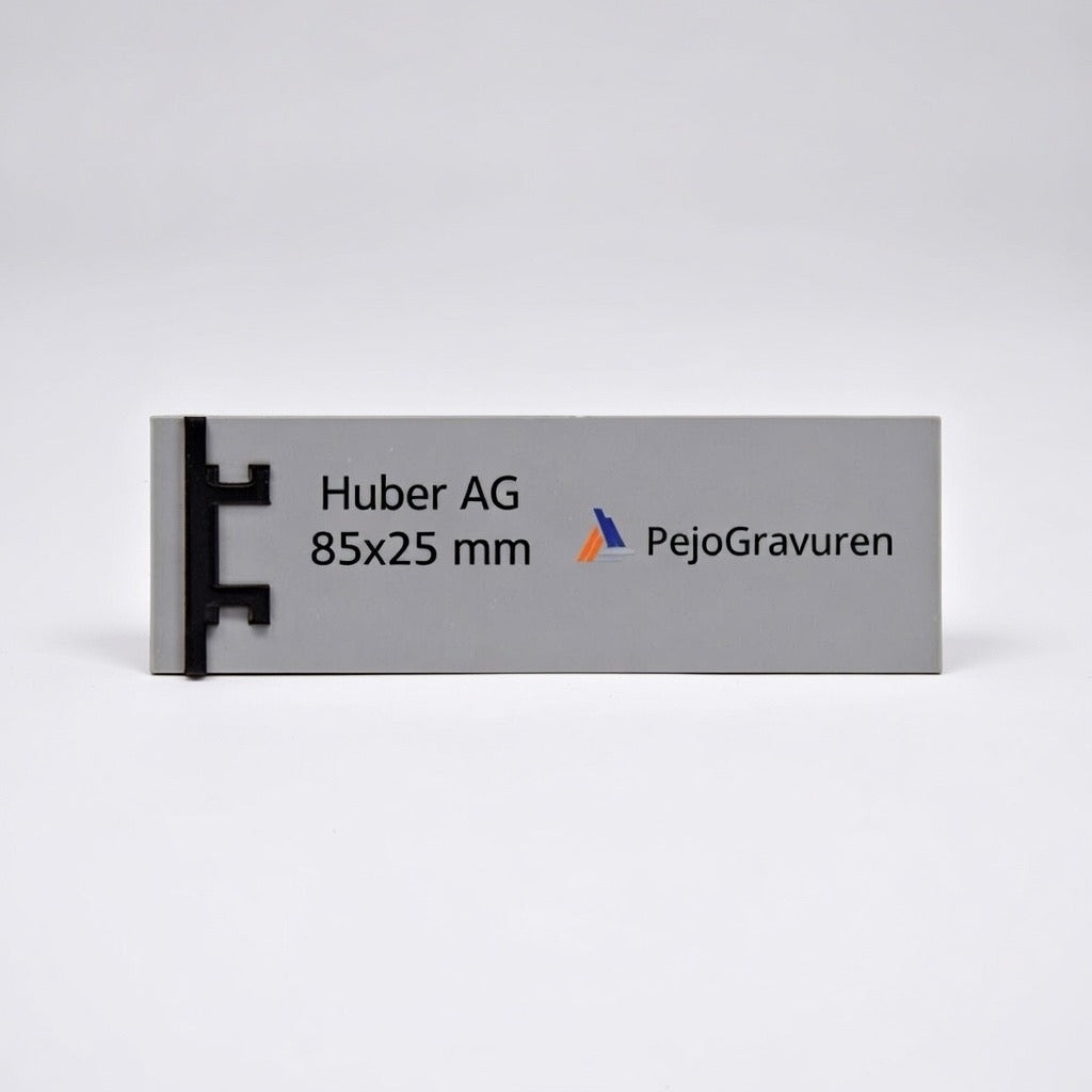 Huber AG Briefkastenschild 80x25mm