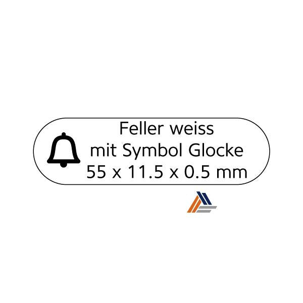 Sonnerieschild Feller, Aussenbereich, zum kleben
