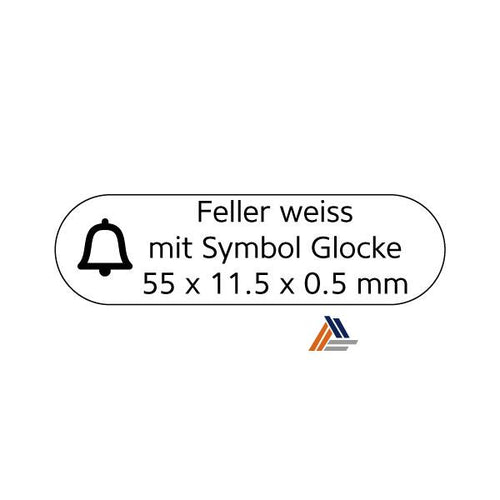 Sonnerieschild Feller, Aussenbereich, zum kleben
