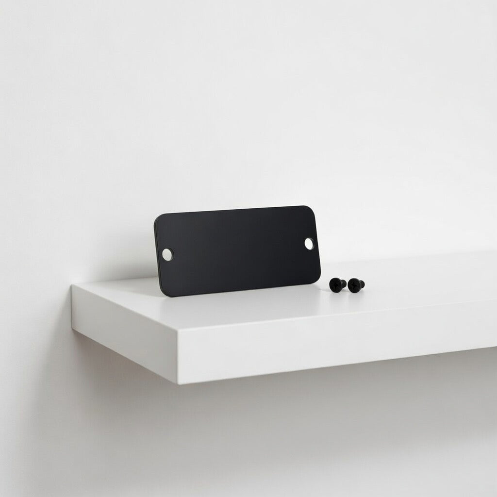 Koch, 45x19, Aluminium, Klingelschild, Briefkastenschild, Gravur, Silber