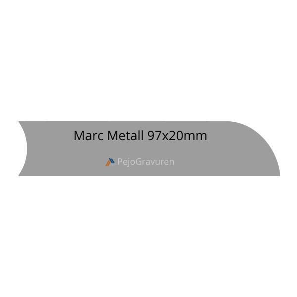 Marc Metall, Kunststoff, selbsklebend, klebend